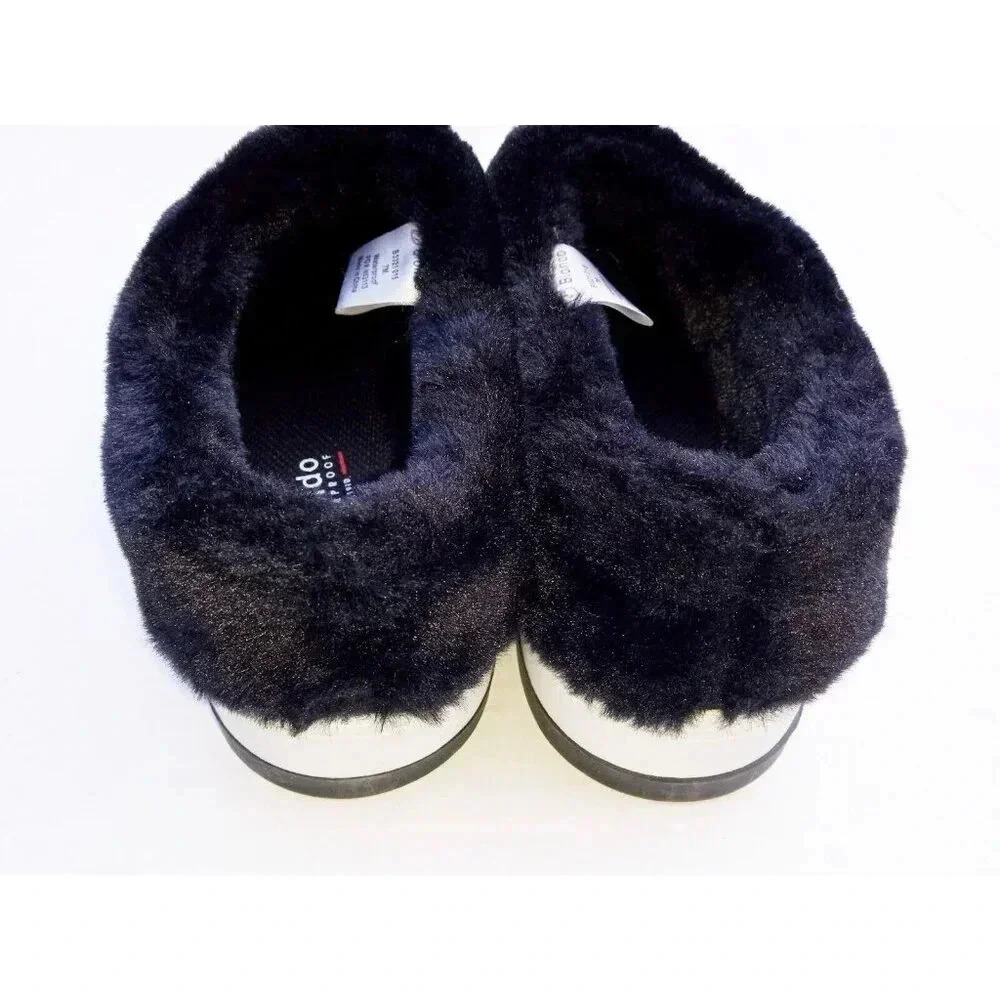 Blondo Suri Waterproof Suede Slip-On Sneaker Faux-Fur Lining in Black Womens 7M - Picture 7 of 9